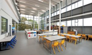 Polyflor Bexhill High School safety floors