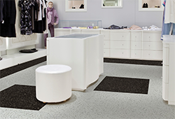 Procedo Versa Quartz flooring in a retail store